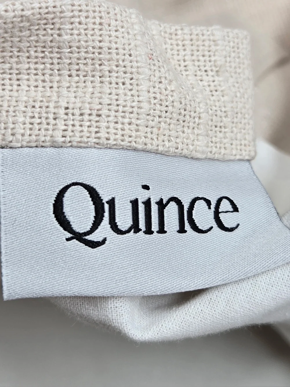 Quince includes 48x84